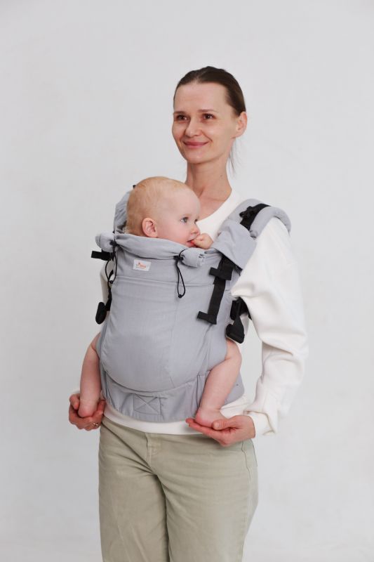 Ерго-рюкзак Di Sling Toddler Ніжно-сірий 